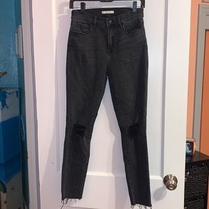 Pacsun, black jeans, high rise, size 26